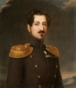 Ritratto di Oscar I 1799-1859, Re di Svezia e Norvegia, 1844