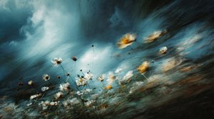 Fiori selvatici tempestosi da Erkan Camlilar