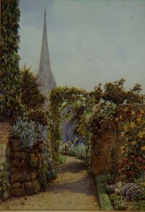 Un giardino a Salisbury da Ernest Arthur Rowe