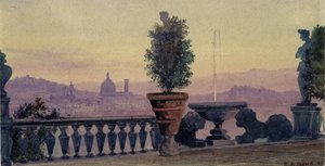 Una vista di Firenze dalle colline circostanti, 1904