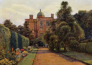 Doddington Hall, vicino a Lincoln da Ernest Arthur Rowe