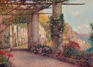 Il Cappuccino, Amalfi, 1903 da Ernest Arthur Rowe