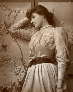 Cora Urquhart Brown-Potter, attrice americana da Ernest Barraud