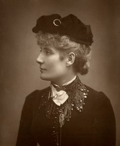 Harriett Jay, autrice e drammaturga britannica, 1888 da Ernest Barraud