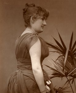 Miss Edith Woodworth, attrice britannica, 1888 da Ernest Barraud