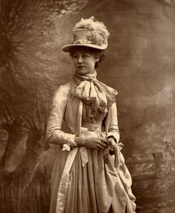 Violet Vanbrugh, attrice britannica, 1887 da Ernest Barraud