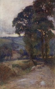 La strada ombreggiata da Ernest Benger or Berenger