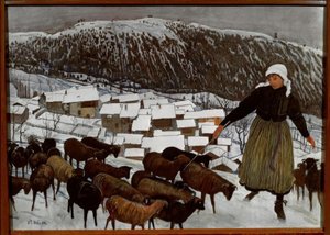 La guardiana di capre da Ernest Bieler