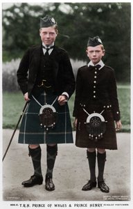 Il Principe di Galles e il Principe Enrico, c1910