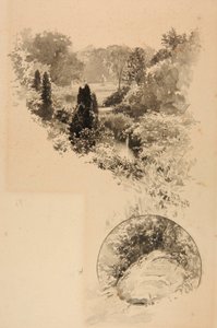 Passo della Battaglia, Prospect Park, luogo della battaglia di Long Island da Ernest C. Peixotto