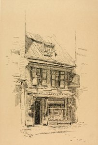La casa dove è stata realizzata la prima bandiera americana da Ernest C. Peixotto