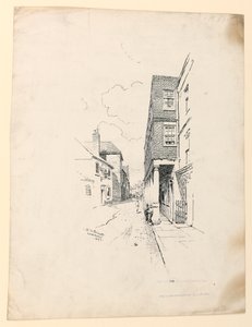 Vecchia casa a Gainsborough da Ernest Clifford Peixotto