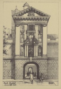 Ospedale di Barts, Porta di Enrico VIII da Ernest Coffin
