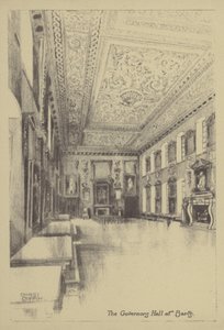 La sala dei governatori a Barts da Ernest Coffin