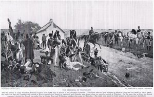 La mattina di Waterloo, illustrazione da 