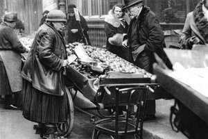 Un tipico venditore di frutta, Parigi