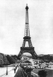La Torre Eiffel dal Trocadero, Parigi da Ernest Flammarion
