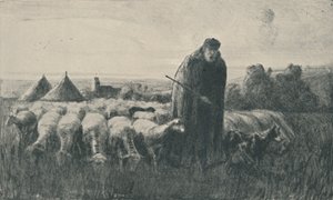 Il pastore della Piccardia da Ernest George Beach
