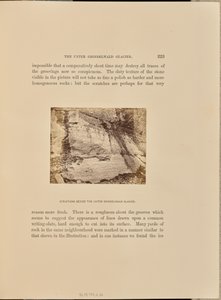 Striature accanto al ghiacciaio Unter Grindelwald da Ernest H. Edwards