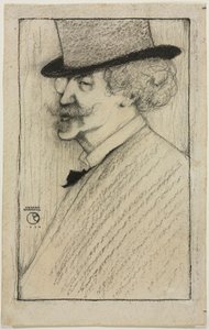 James McNeill Whistler, 1898 da Ernest Haskell