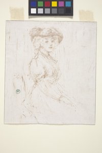 Donna Seduta da Ernest Haskell