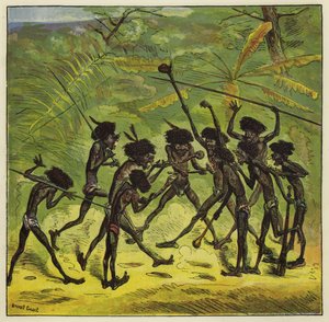 Parlamento Ashanti da Ernest Henry Griset