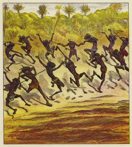Cannibali che danzano da Ernest Henry Griset