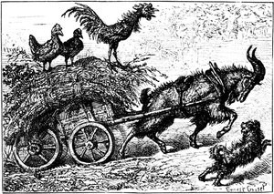 Illustrazione dal libro per bambini Little Bo-Peep, c1880 da Ernest Henry Griset