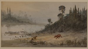 Paesaggio, 1871 da Ernest Henry Griset