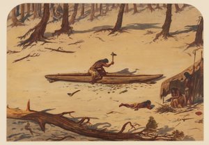 Campo preistorico, 1871 da Ernest Henry Griset
