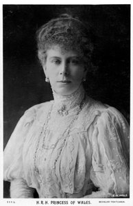 Maria, Principessa del Galles, c. 1901-1910 da Ernest Herbert Mills