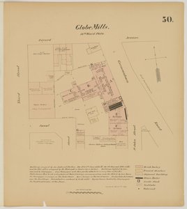 Girard Ave, Germantown Rd, 3rd St e Canal Street, Hexamer General Surveys, 1867