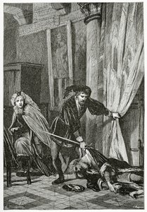 Scena da Amleto, XIX secolo