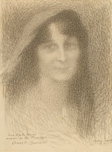 Testa femminile da Ernest Joseph Laurent