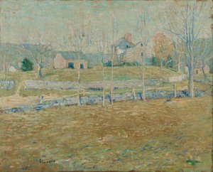Una fattoria abbandonata, ca. 1908 da Ernest Lawson