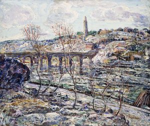 Ponte del Fiume Harlem da Ernest Lawson