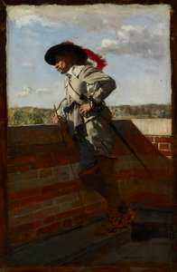 Su una terrazza, 1867 da Jean Louis Ernest Meissonier