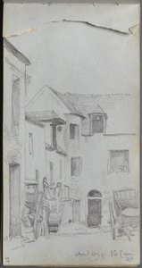 Sketchbook, pagina 39: Scena di strada