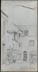 Taccuino, pagina 39: Scena di Strada