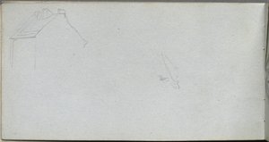 Taccuino, pagina 54: Studio di architettura da Jean Louis Ernest Meissonier