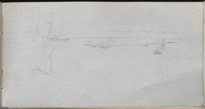Paesaggio marino da Jean Louis Ernest Meissonier