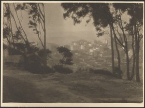 La città dalla cima della collina da Ernest Mitchell Pratt