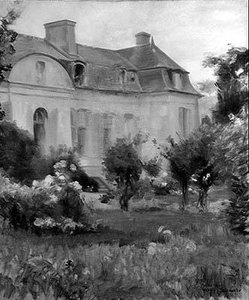 Angolo del Giardino con il Perron