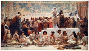Il mercato matrimoniale babilonese, 1915