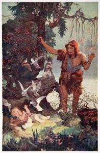 Il pastore trova il bambino Semiramide