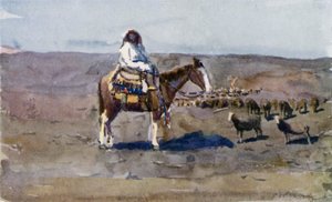 Una tipica ragazza gaucho dell
