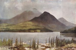 Lago di Bassenthwaite e Skiddaw da Ernest William Haslehust