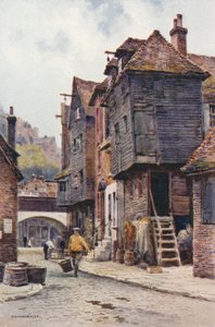 Quartiere dei pescatori, Folkestone da Ernest William Haslehust
