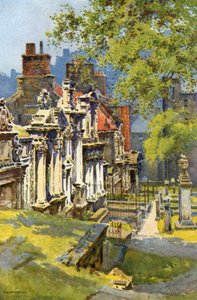 Cimitero di Greyfriars da Ernest William Haslehust