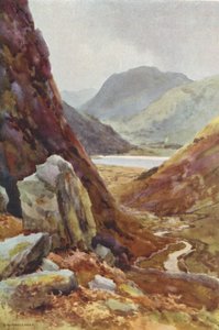 Kirkstone Pass e Brothers Water da Ernest William Haslehust